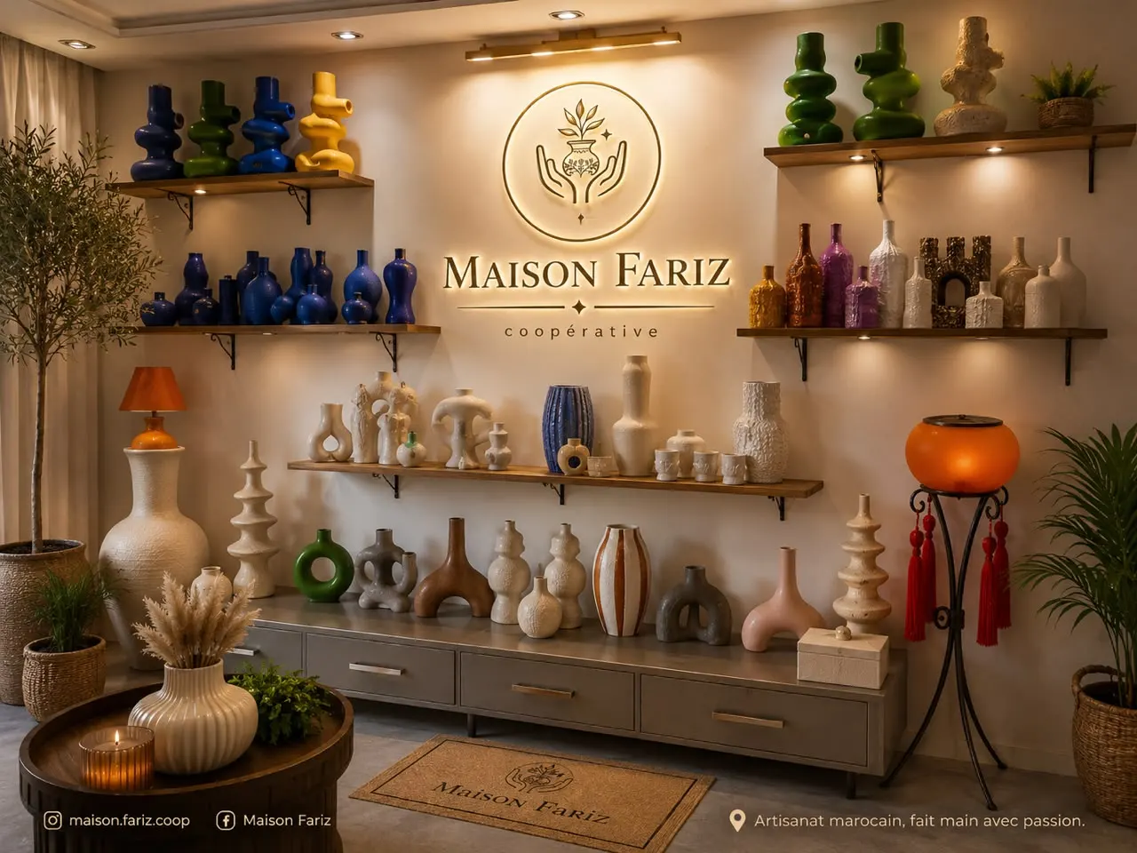 Molded Vases