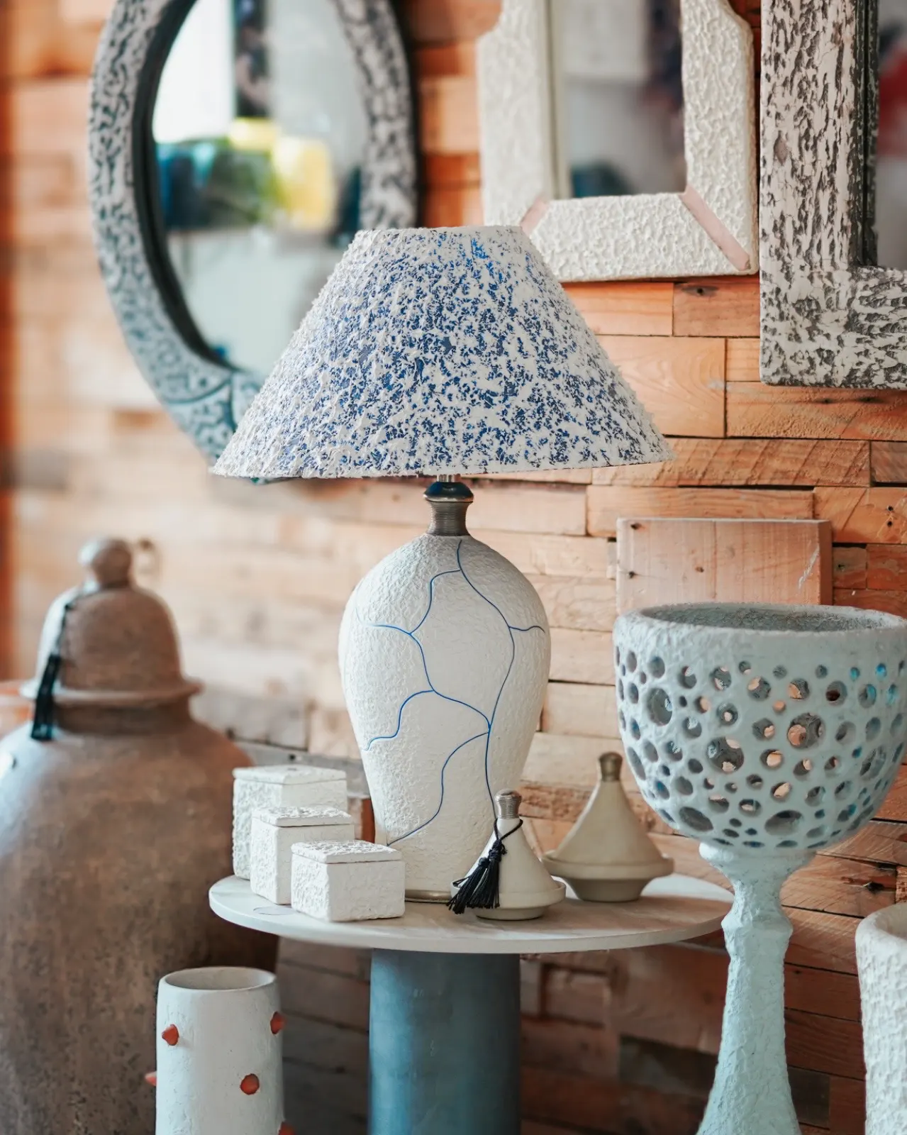 Lampe de Table Artisanale